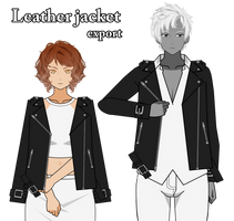 Leather jacket export