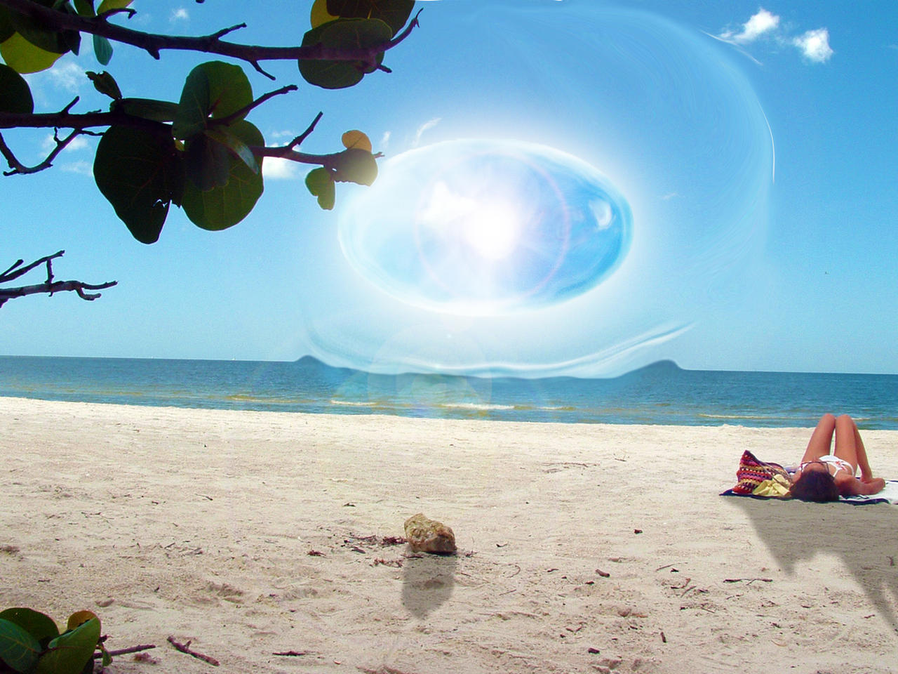 Distorted Beach Vector distortion at the beach by Bulg0re on DeviantArt