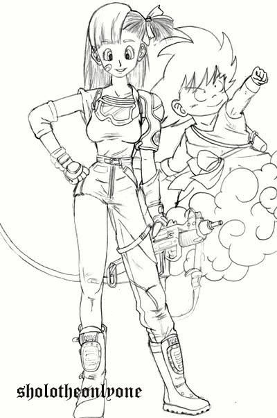 bulma y goku