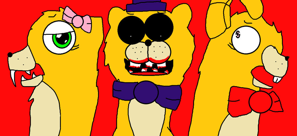 The start of Linka Golden Freddy and Springtrap by Skyfall1233 on ...