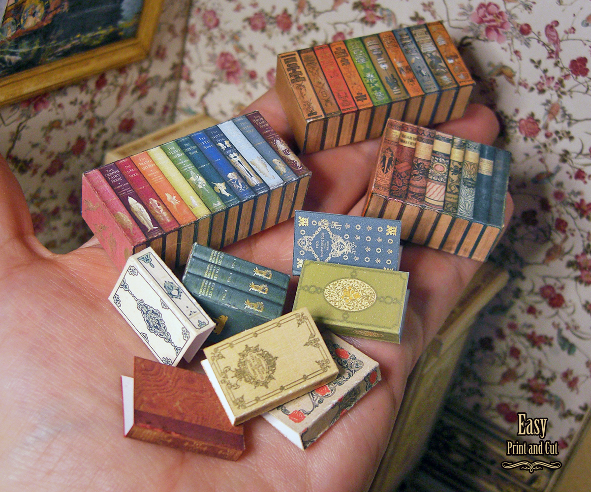 Printable Miniature Books Covers 05 By Annabellleeart On Deviantart