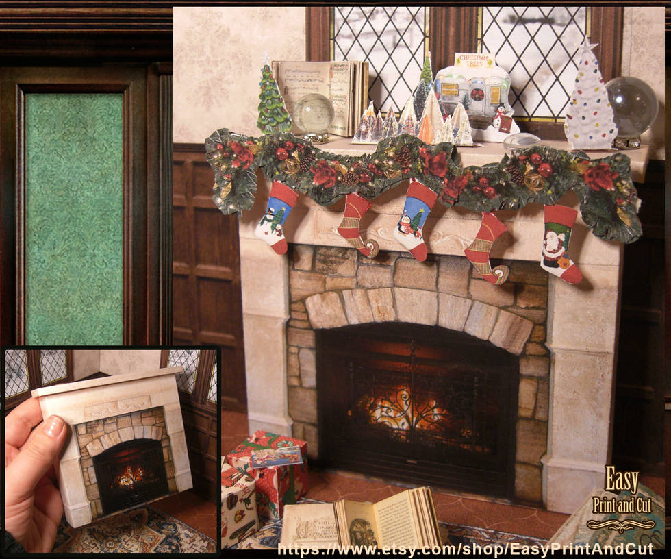 Printable Christmas fireplace 03 by AnnaBellLeeArt on DeviantArt Printable Christmas fireplace 03 by AnnaBellLeeArt on DeviantArt