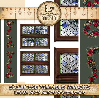 Printable miniature windows 02 by AnnaBellLeeArt on DeviantArt