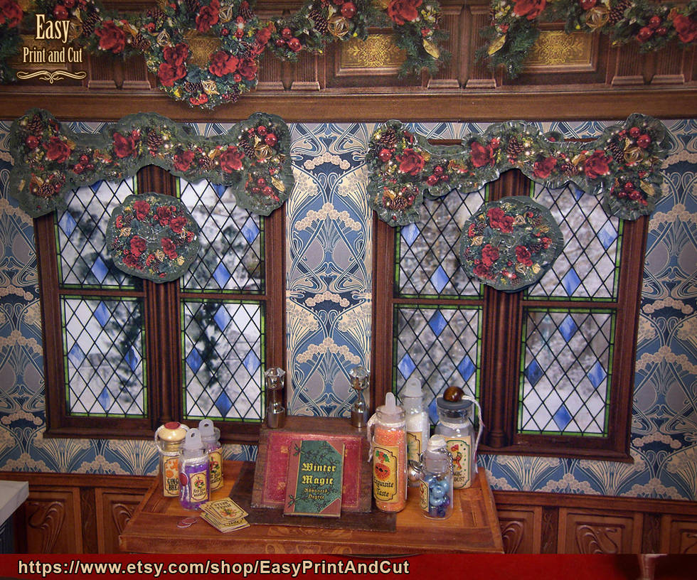 Printable miniature windows 04 by AnnaBellLeeArt on DeviantArt