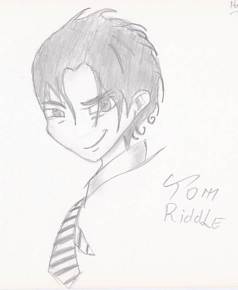 Tom Riddle Chibi Drawing tom riddle by sho-gambar-amatir on DeviantArt
