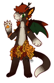 [Whifflings] Fall Forest Cat [CLOSED]