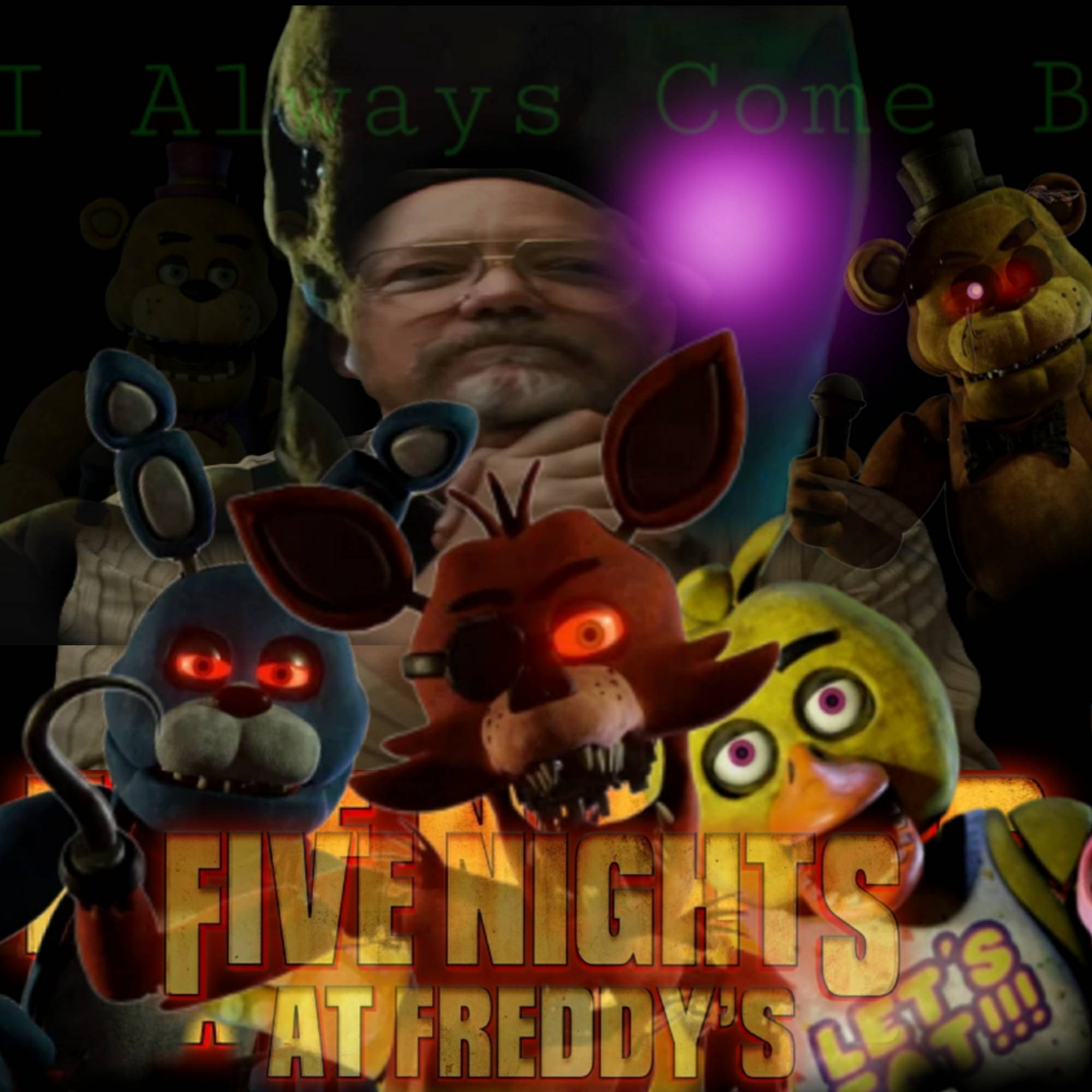 Fnaf movie) shadow freddy poster (edit) by galaxystudios78 on