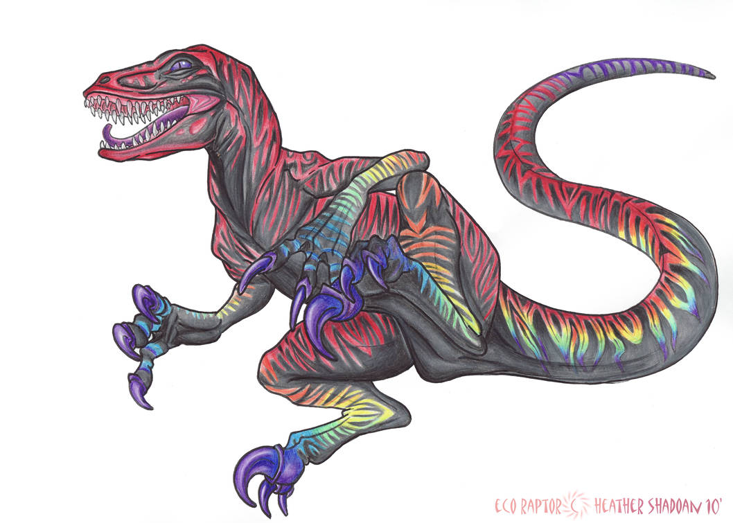 Eco Raptor by RainbowPawz-Studio on DeviantArt