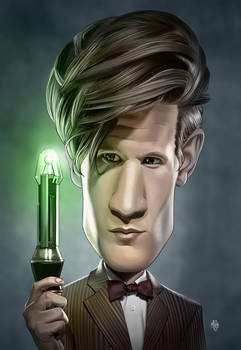 11th Doctor Caricature Final