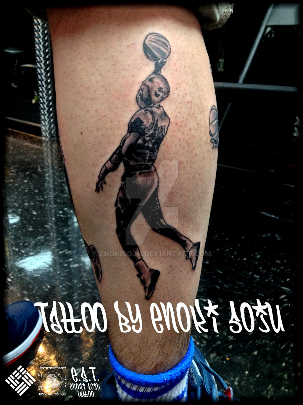 Джордан значок тату