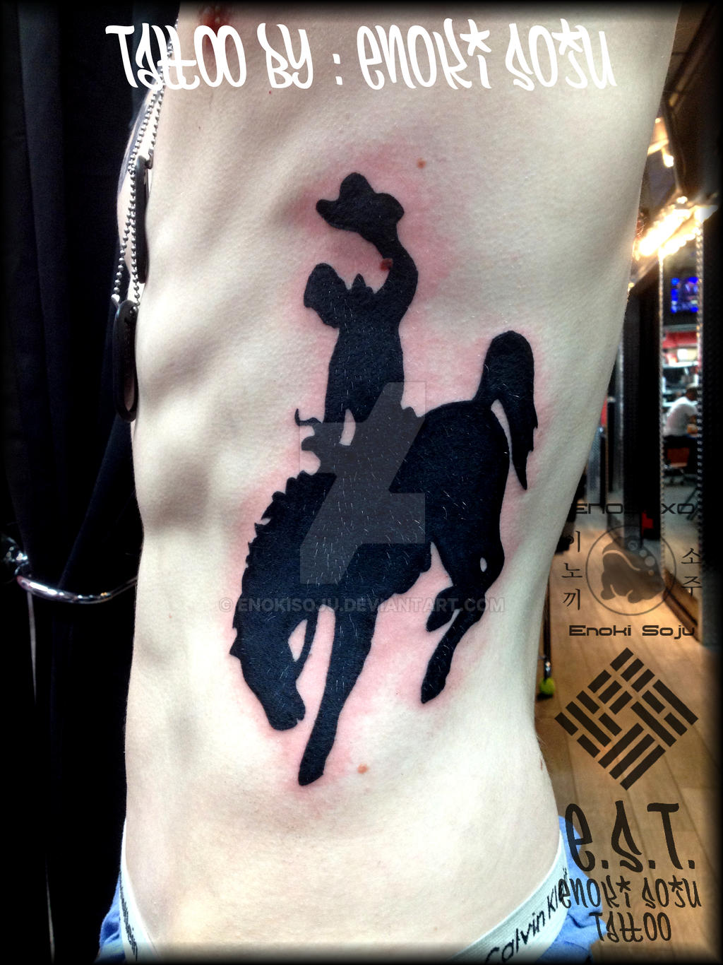 Wyoming Tattoo By Enoki Soju