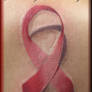 Realistic Cancer Ribbon Tattoo by Enoki Soju