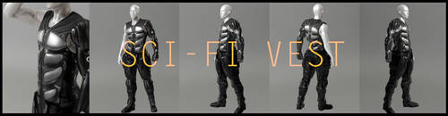 Donation Item: Sci-Fi Vest for G2/G3 by HeavenSkies