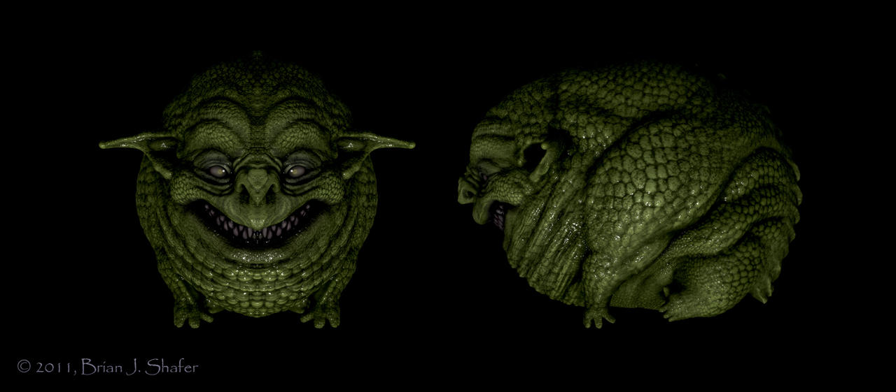 Gremlin Maquette by Mythocraft on DeviantArt