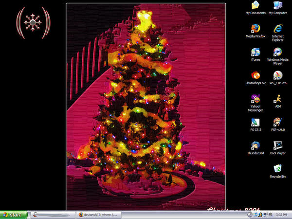 Onie's Xmas WP Desktop