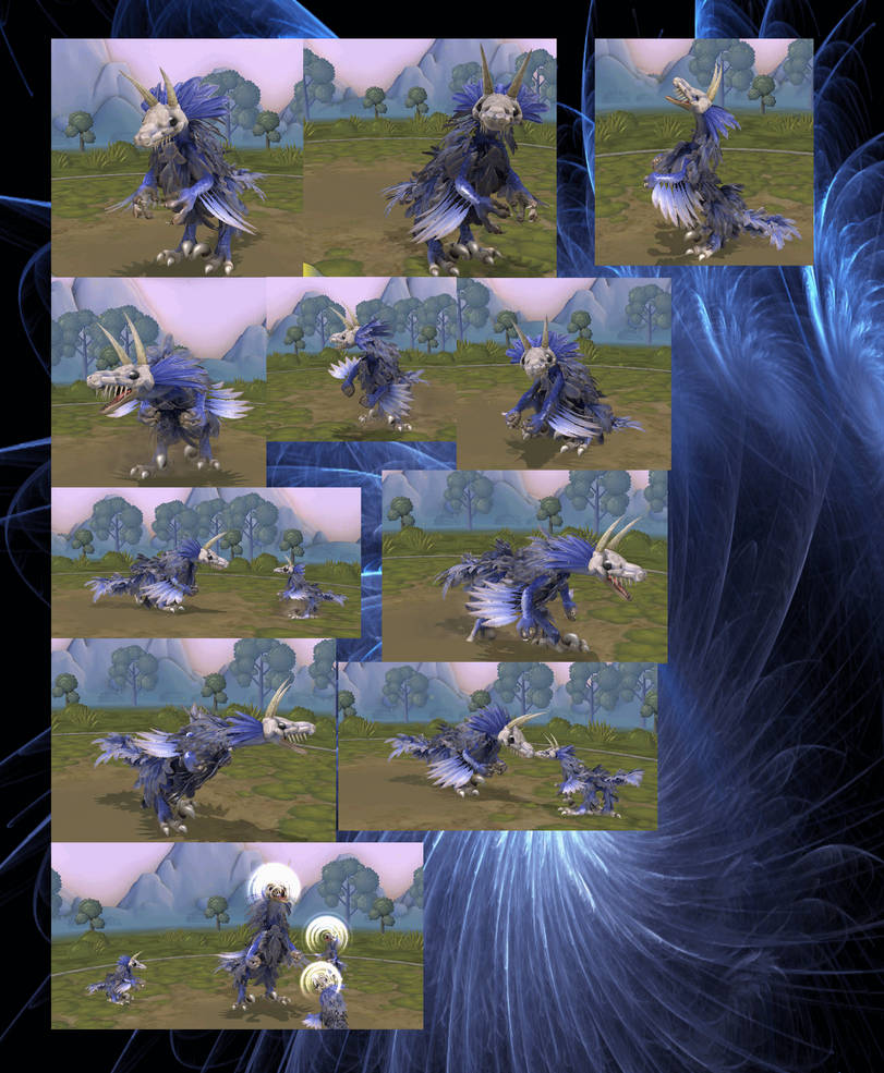 Very cute spore fluffy raptor by Zero-Sinitheria on DeviantArt