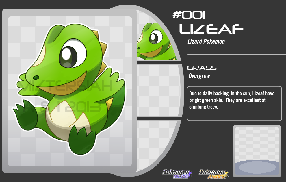 Lizard Pokemon by MizterSiah on DeviantArt