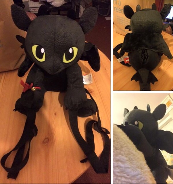 Custom toothless plush backpack by animes-dark-dragon on DeviantArt Custom toothless plush backpack by animes-dark-dragon on DeviantArt