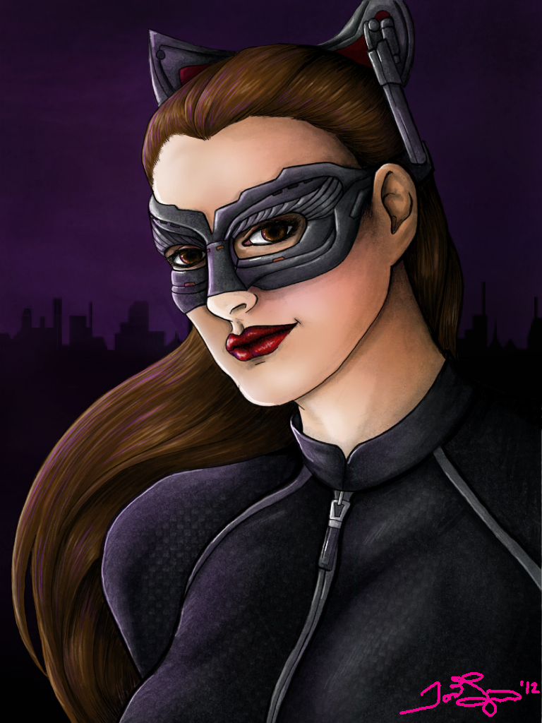 Catwoman - TDKR - Colored