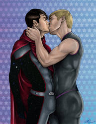 SMOOCH - Wiccan and Hulkling