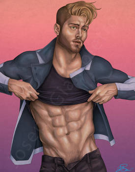 Star-Lord Beefcake Pin-Up