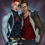 Shatterstar and Rictor!