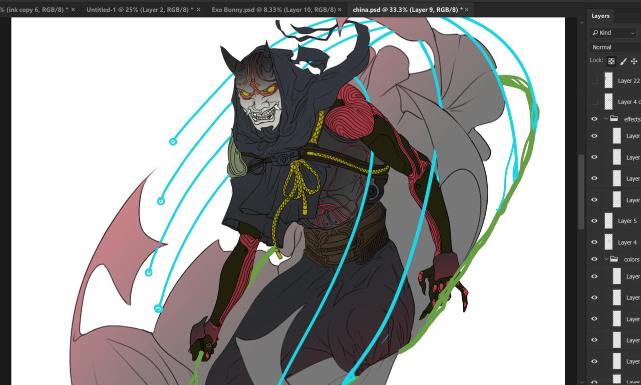 Hacking Ninja WIP by Max1draws on DeviantArt
