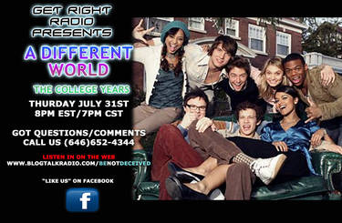 A Different World Flyer