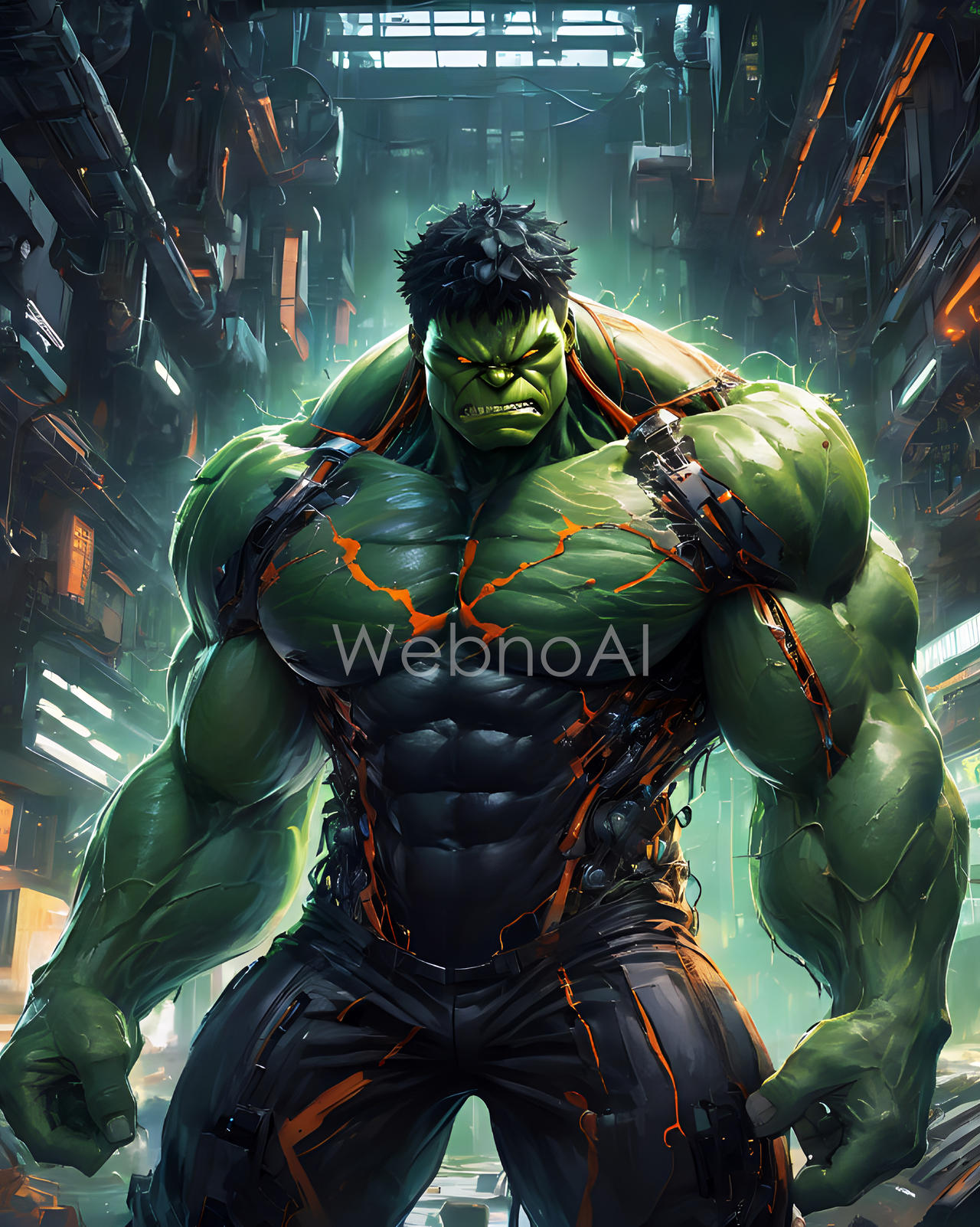 Android-hulk by WebnoAI on DeviantArt