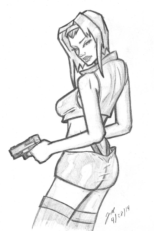 Daily Sketch: Faye Valentine 042814