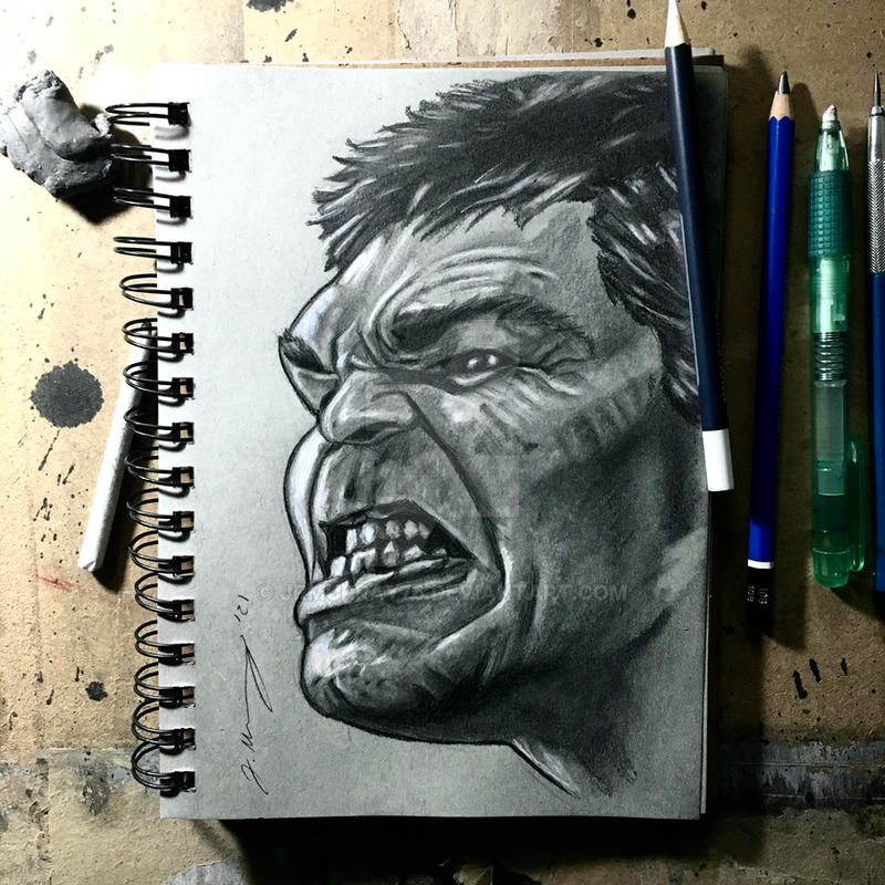 Hulk Sketch by JRMurray76 on DeviantArt