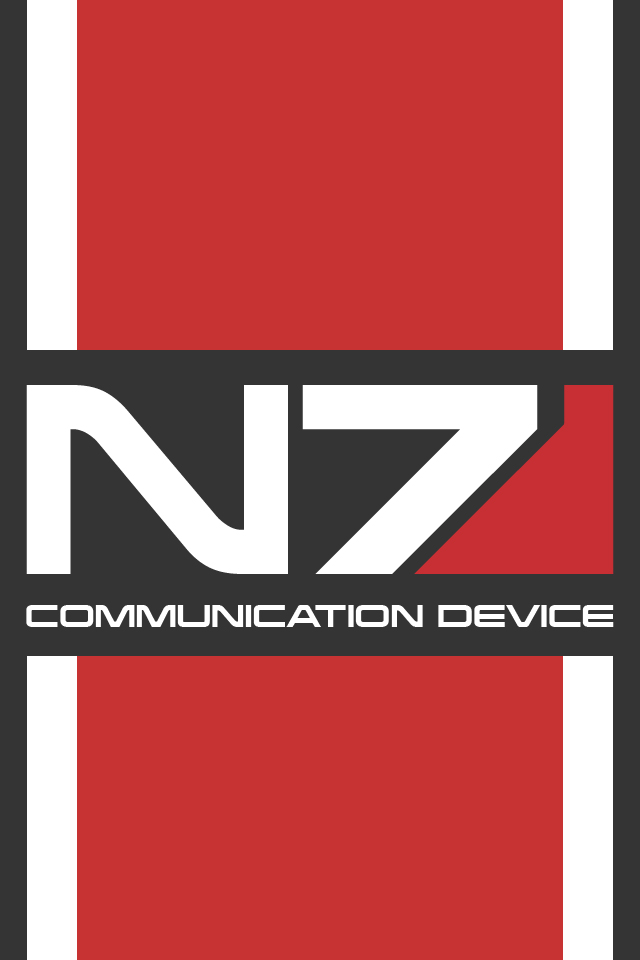 N7 Mass Effect iOS Wallpaper