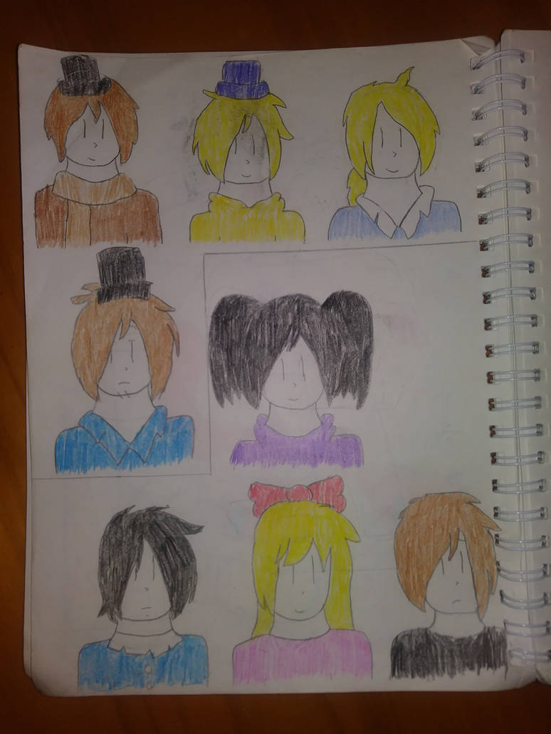 Deviantart Gold Box Fnaf Affinity/Mobox/Goldbox Characters 1/3 by JR-verse on DeviantArt