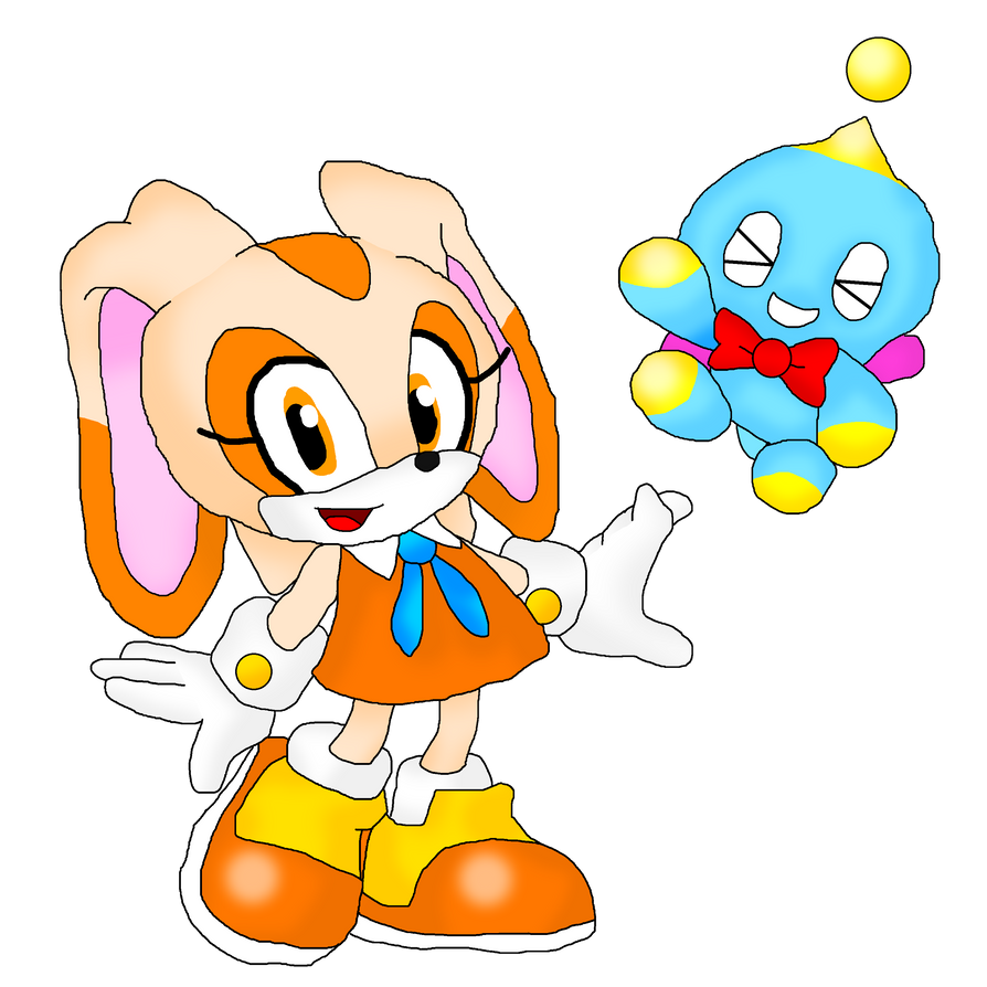 Cream The Rabbit (And Cheese) by JustinRichardDX on DeviantArt