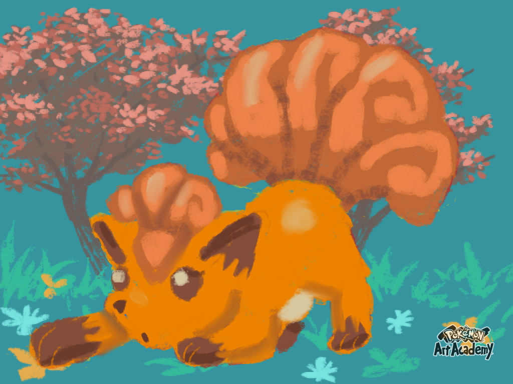 Vulpix Leaping