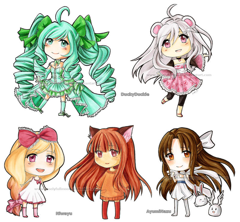 Chibi Commissions Set I