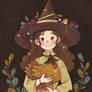 A Witch And Her...Chicken