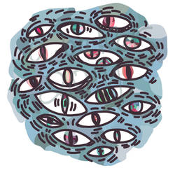 eyes tee shirt