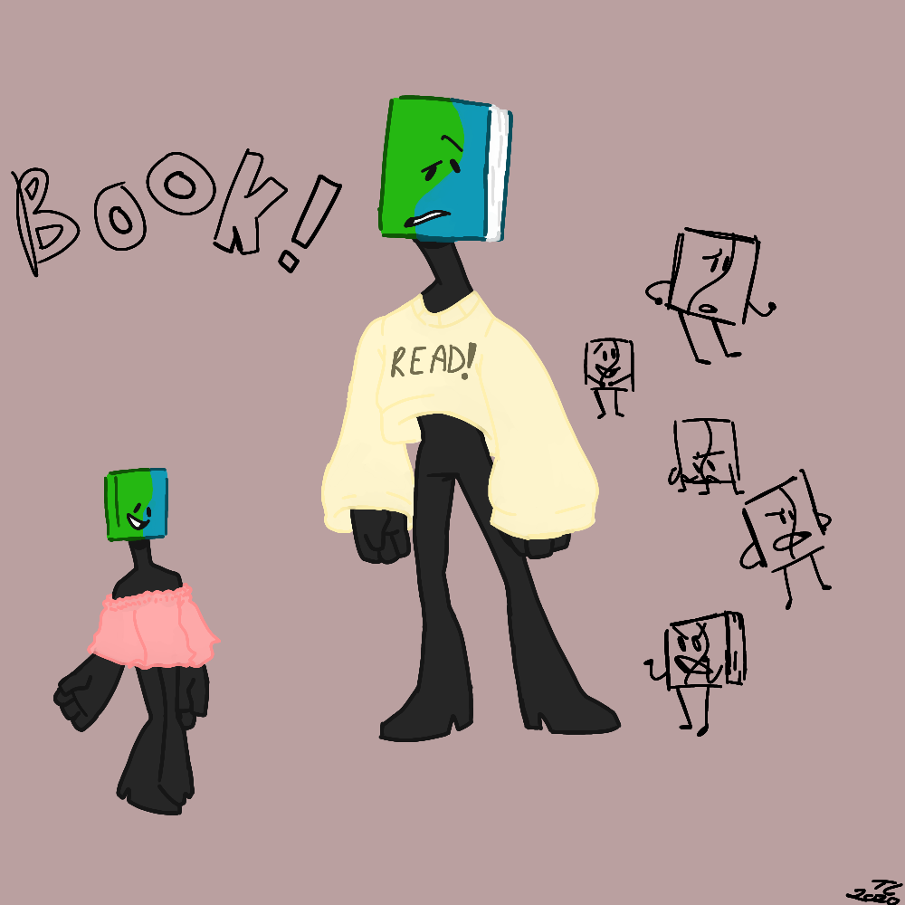 Bfdi Minecraft Book BFDI Book! by TigerCube1 on DeviantArt
