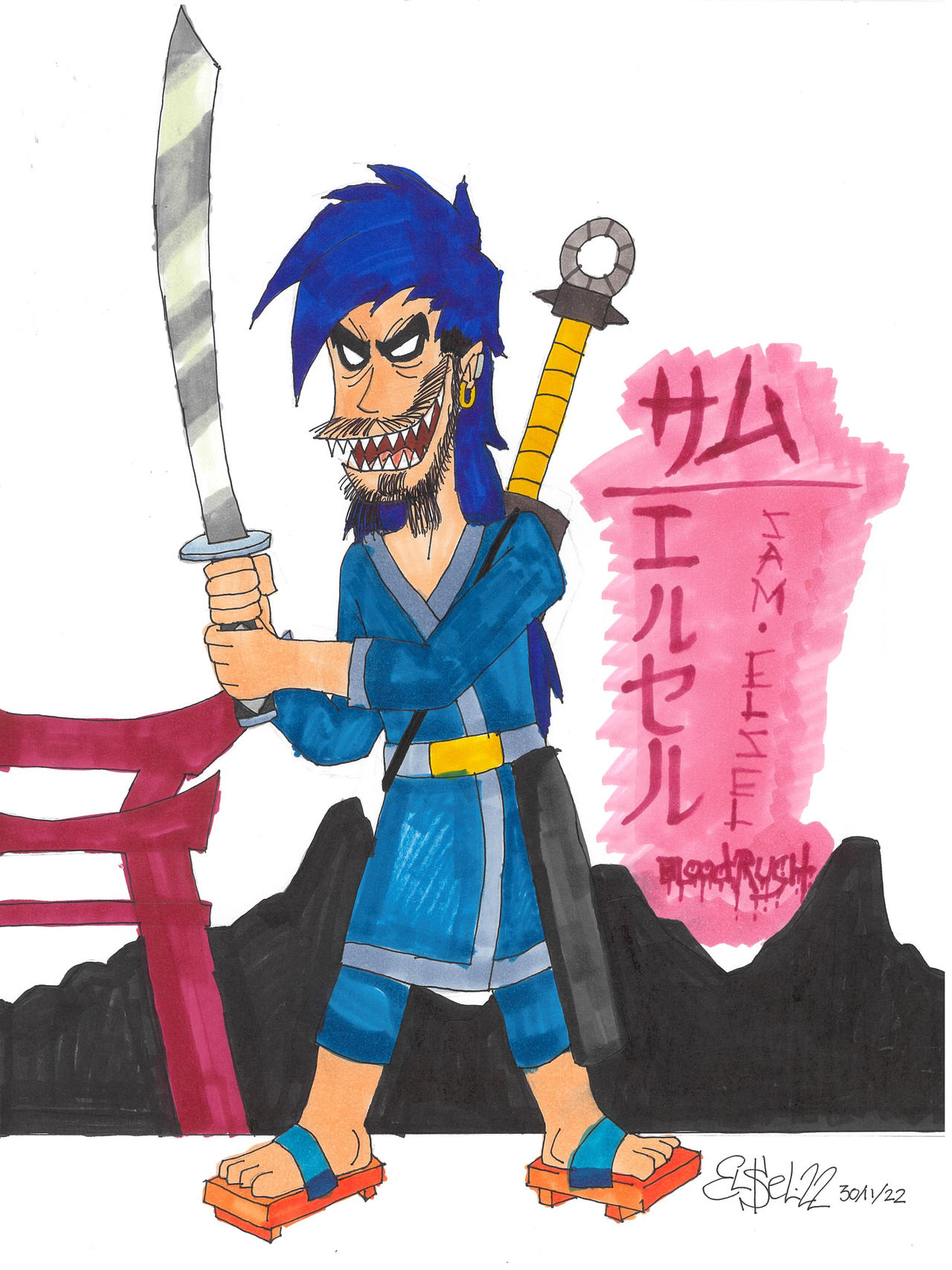 Oni Master Sam by EmperorNortonII on DeviantArt