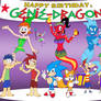 Sonic and Friends' B-Day Cheers!