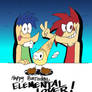 Sam, Red, and Milky!