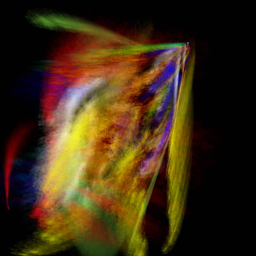 Sketchbook Multi Color Distorted Abstract Art by TheMTgallery on DeviantArt