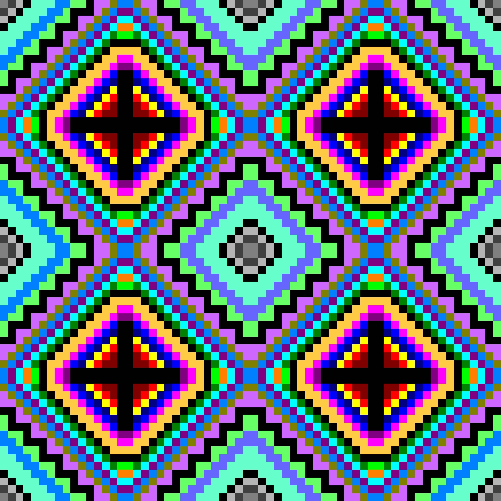 Pixel Art Pattern by TheMTgallery on DeviantArt