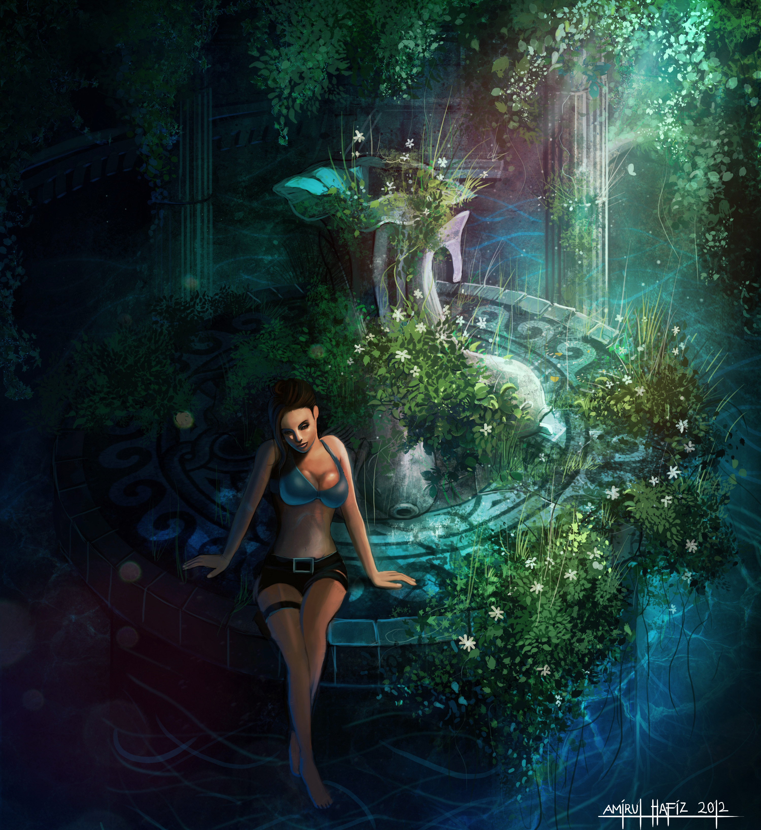 TOMB RAIDER ANNIVERSARY POSEIDON