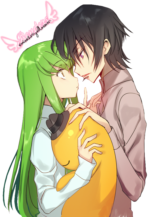 C.C. and Lelouch Render HD by MarinaKonnoLP on DeviantArt