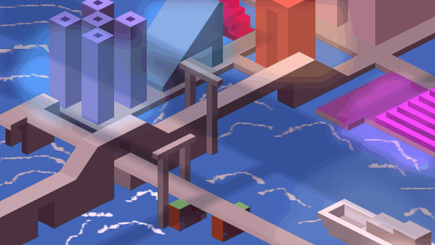 Wave City Day/Night -Hexels Quick Experiment