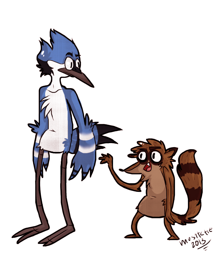 RS-Mordecai and Rigby by Musttache on DeviantArt