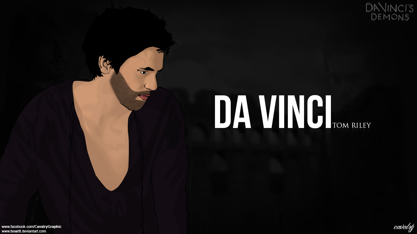 Da Vinci(Tom Riley) Vector Wallpaper