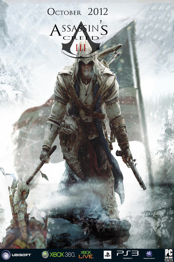 Ассасин 3. Ассасин 3 обложка. Ассасин Крид 3 обложка игры. Assassin’s Creed III обложка.